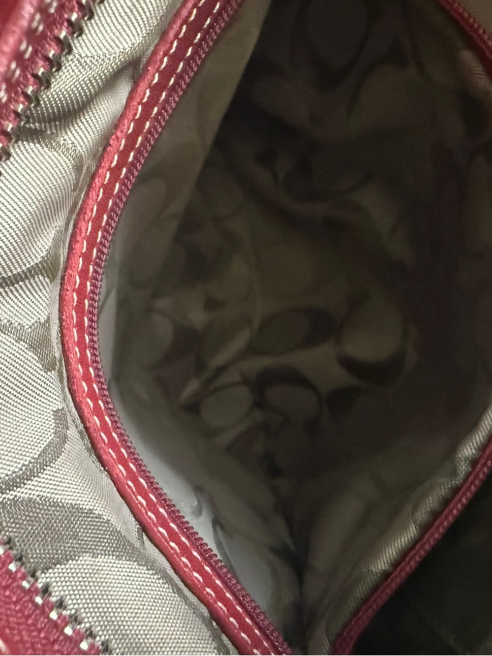 COACH LEGACY SOHO 2002 RED LEATHER BAG #9186 - Picture 17 of 17